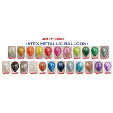 12'' Round Atex Metallic Balloon  (21)